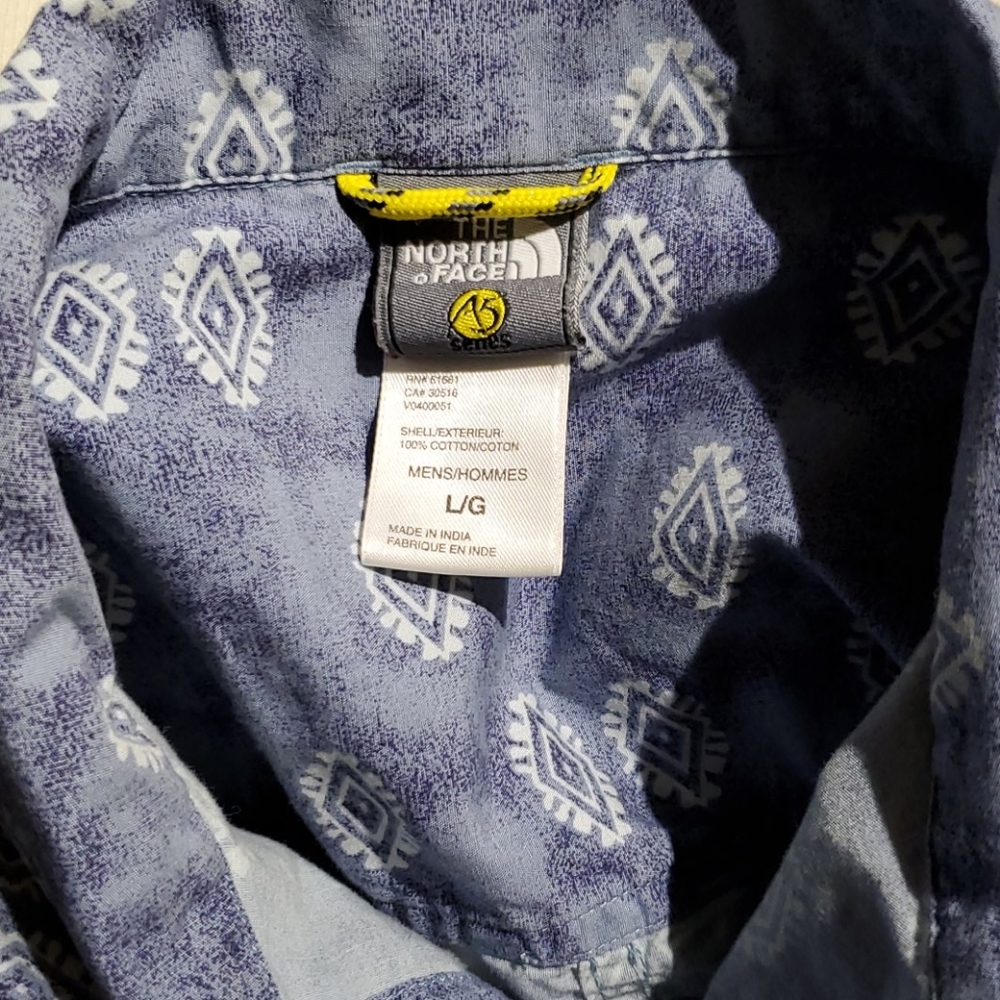 The North Face A5 Series Aztek Print Button Shirt - image 8
